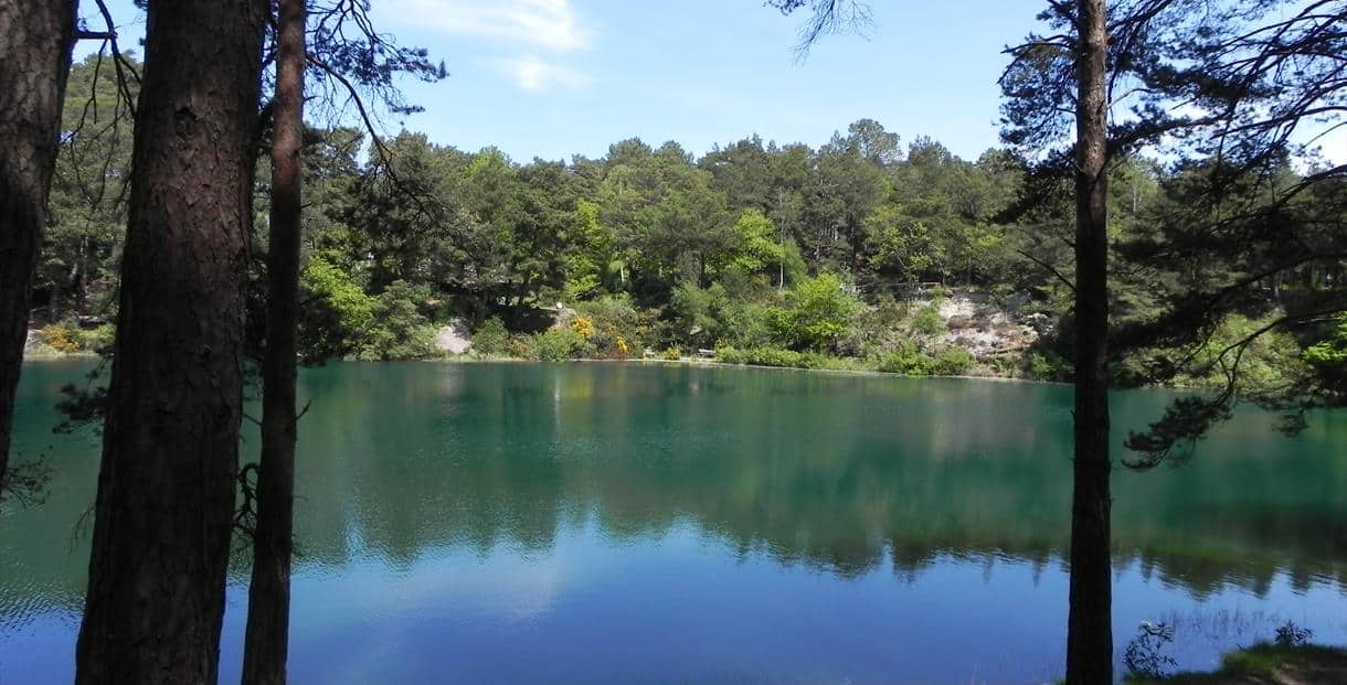 The Blue Pool: A unique attraction and a magical place of peace and tranquillity.