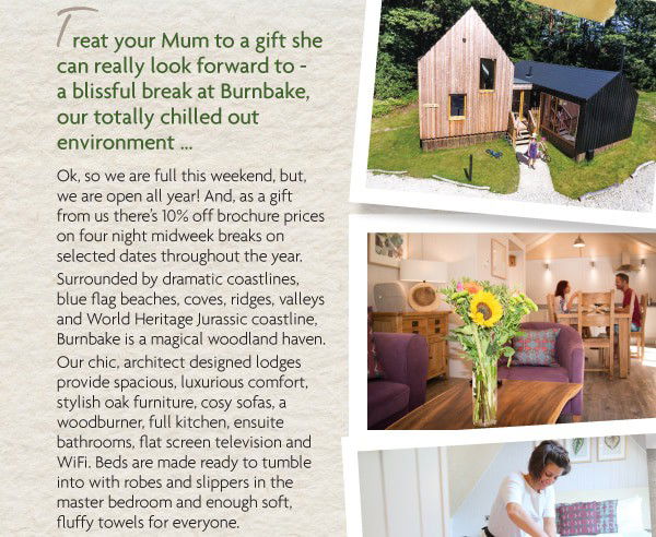 Treat Mum to a gift she can really look forward to this MothersDay